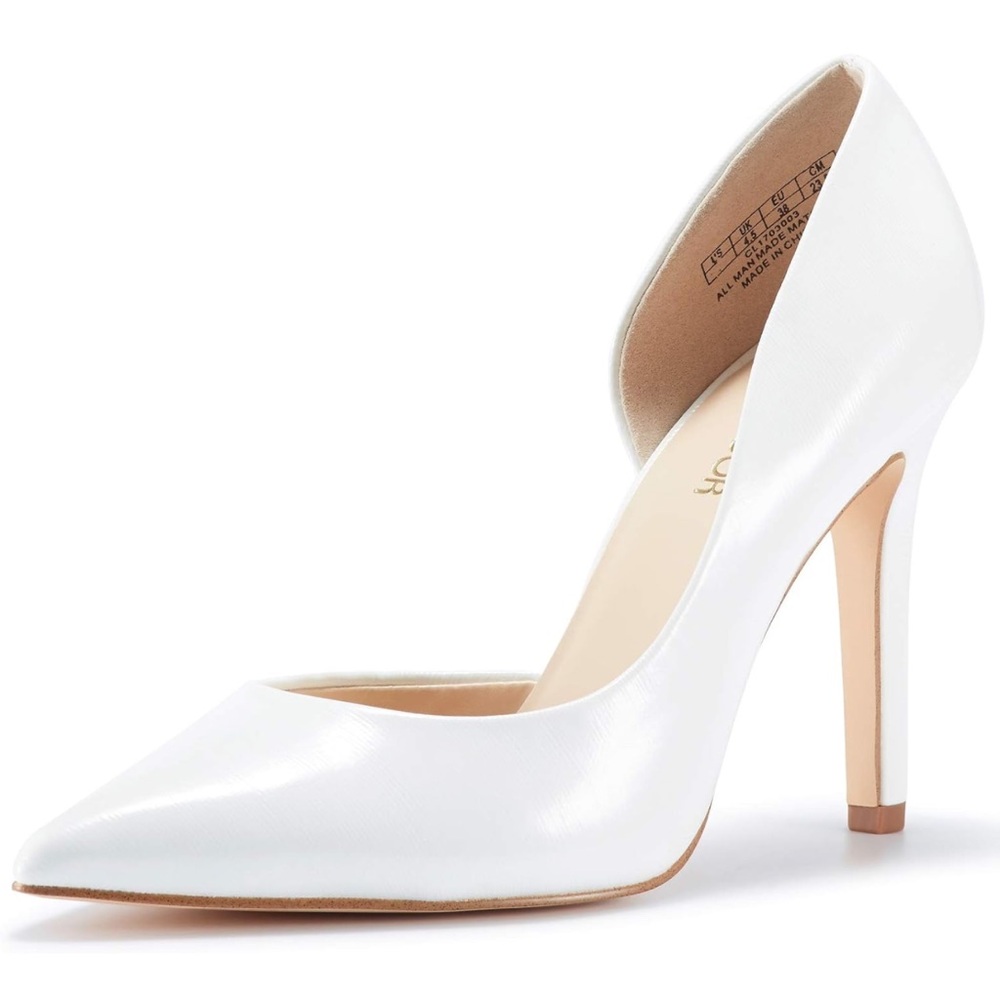 JENN ARDOR Stiletto High Heel Shoes Pointed, Closed Toe Pumps
